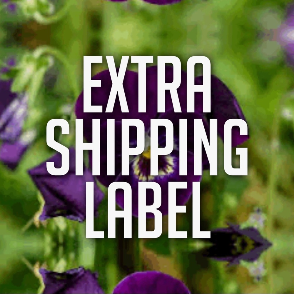 Extra Shipping Label